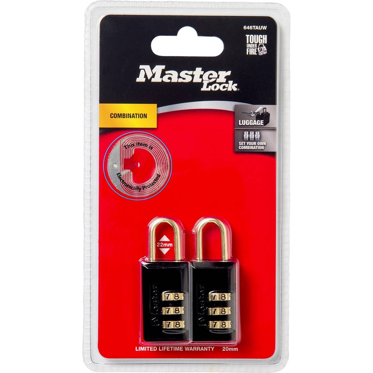 Master Lock 20mm Combination Padlock