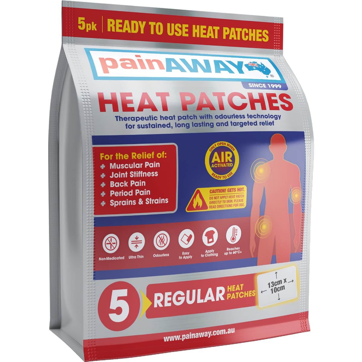 Pain Away Heat Patches