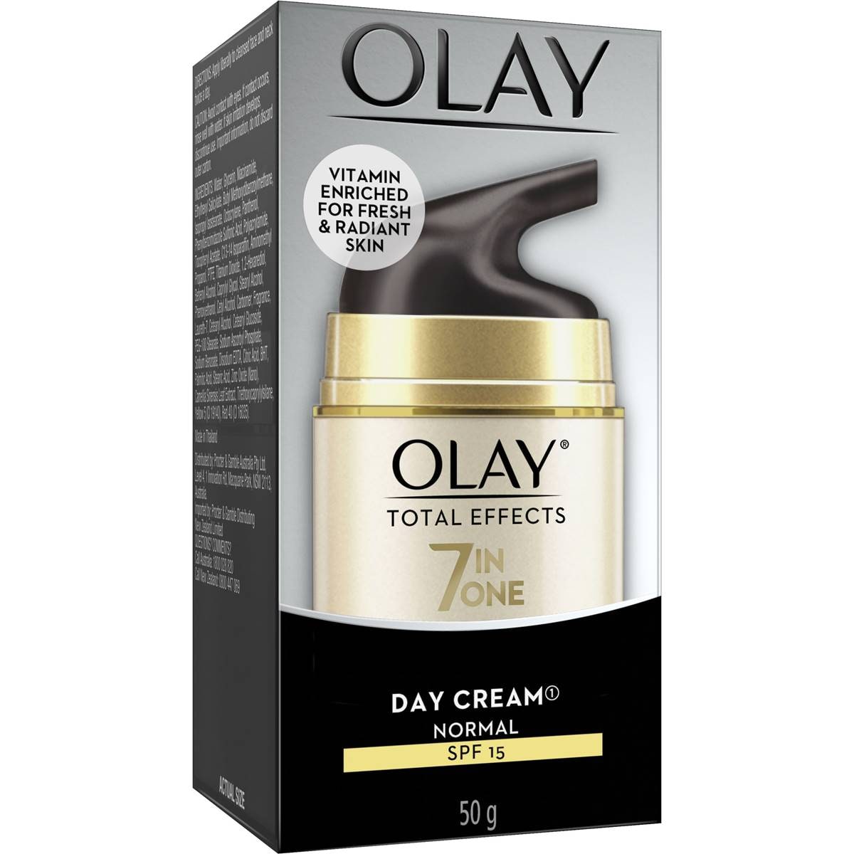 Olay Total Effects Face Cream Moisturiser Normal SPF 15 50g