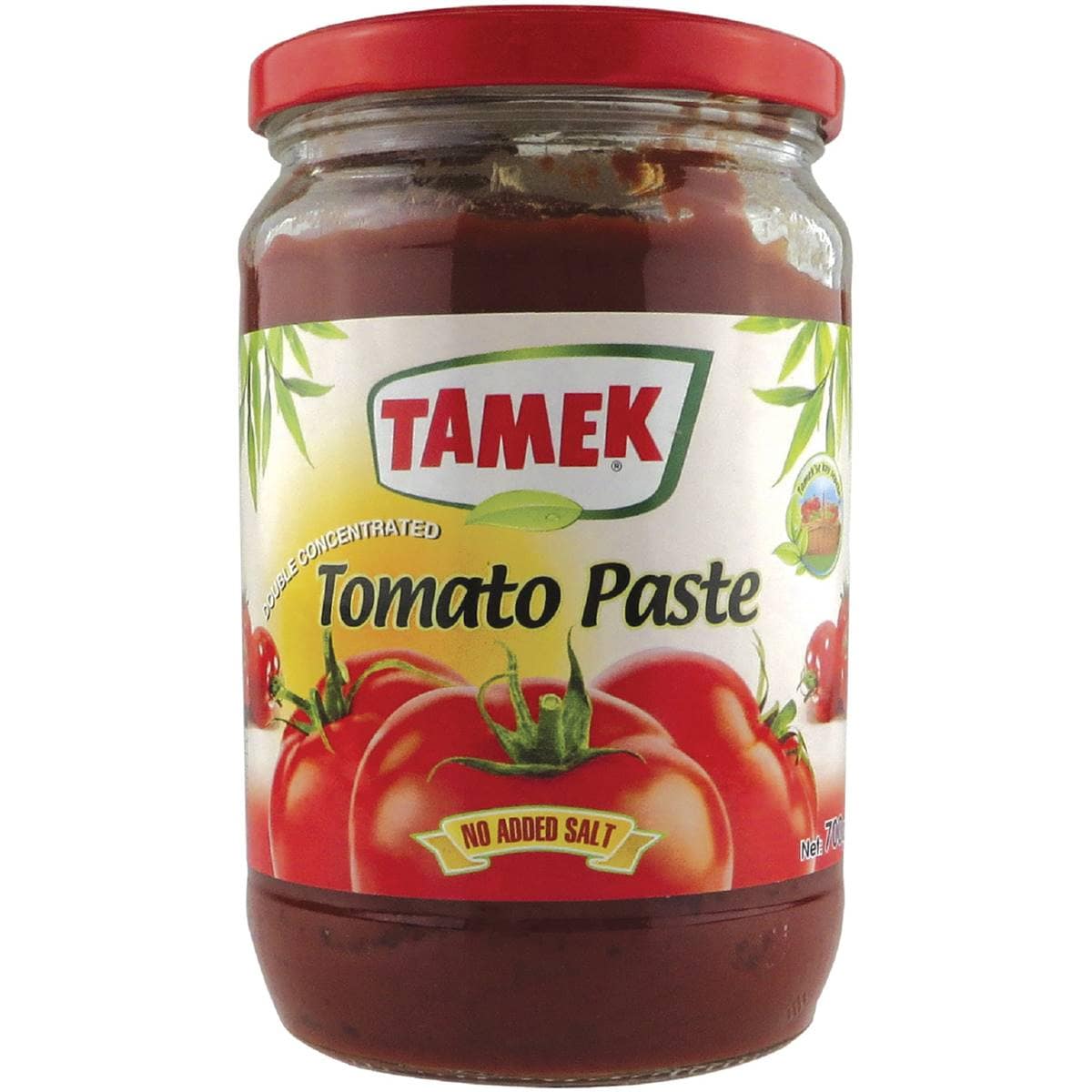 Calories in Tamek Tomato Paste calcount