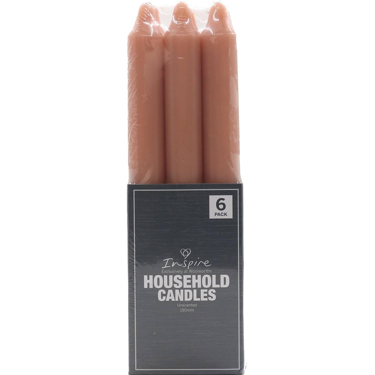 Inspire Household Candles Unscented