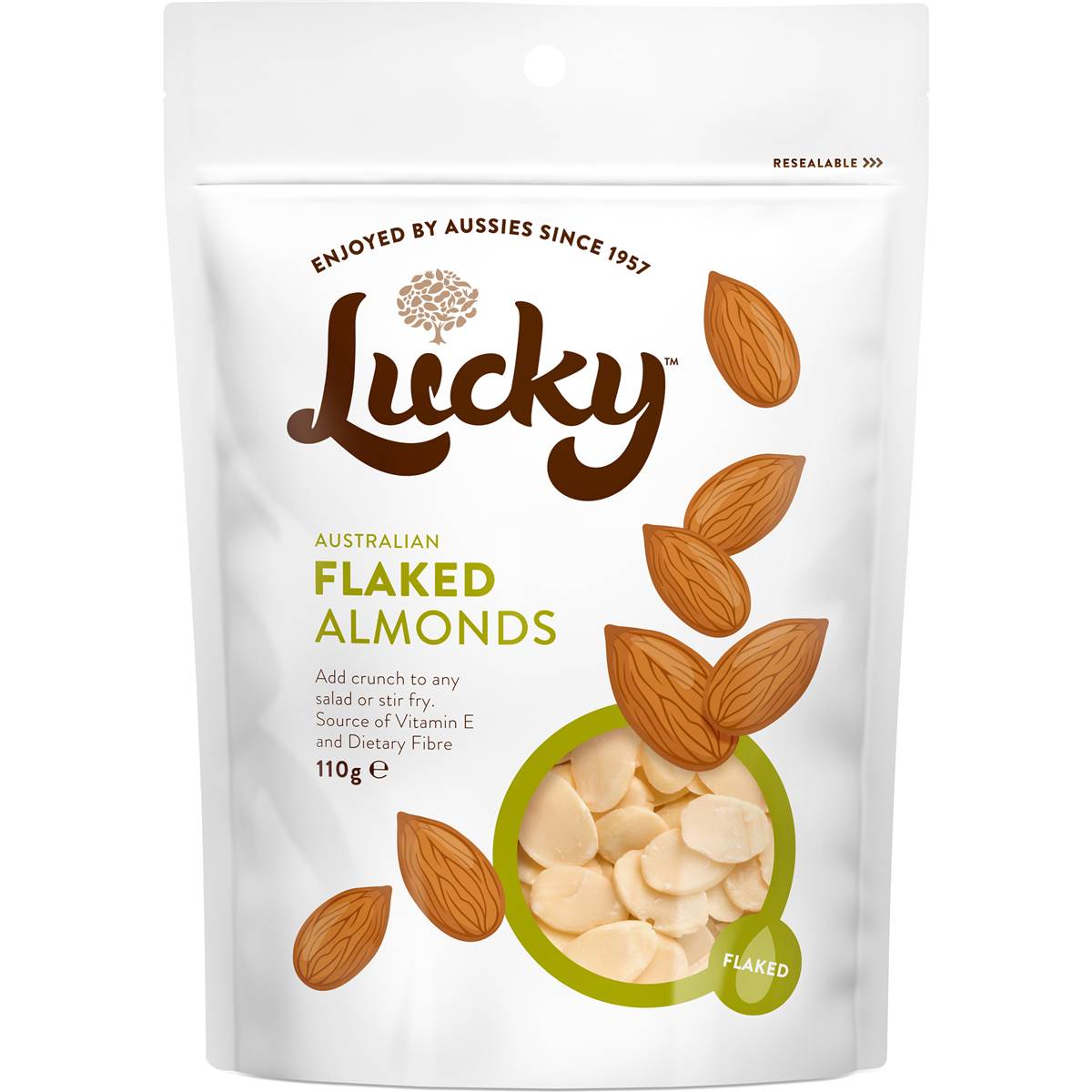 Calories in Woolworths Almonds Flaked calcount