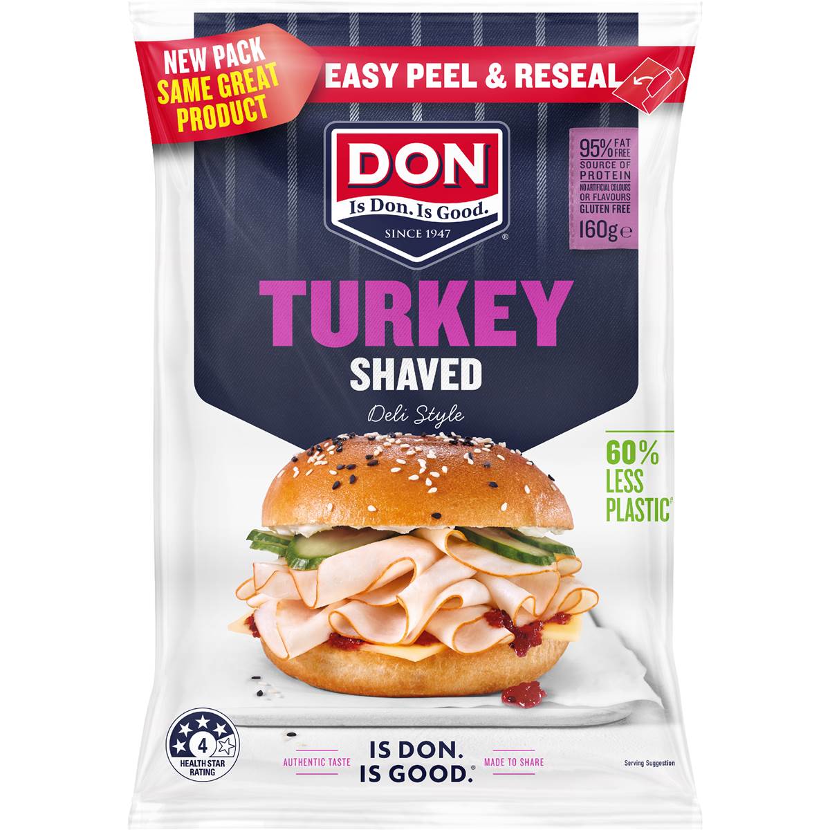 Don Shaved Turkey 160g