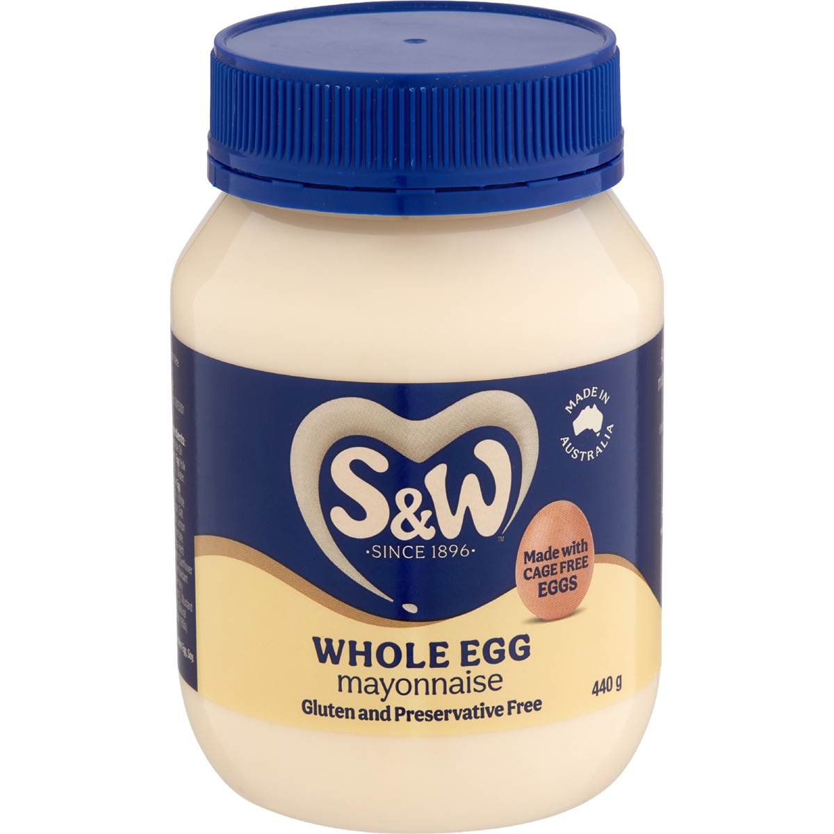 S&W Mayonnaise Whole Egg 440g
