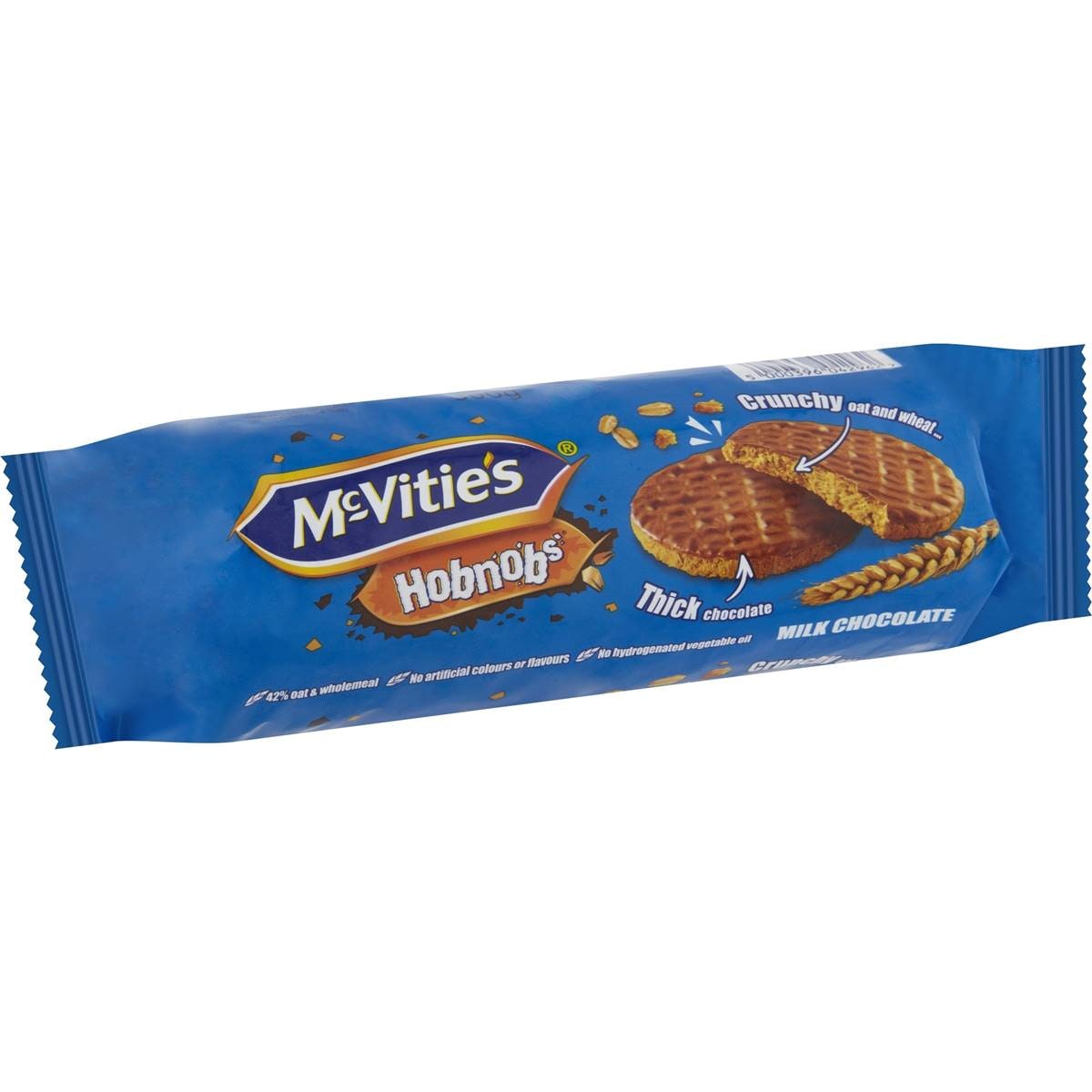 Calories in Mcvitie's Hobnobs Milk Chocolate calcount