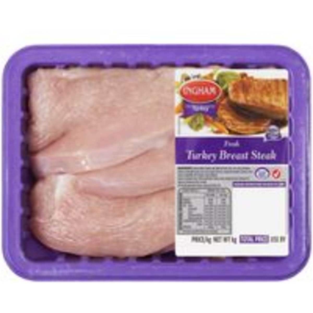 Ingham Turkey Breast Steaks min. 450g Woolworths