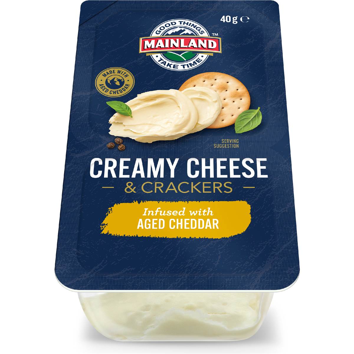 Calories in Mainland Cheddar Block calcount