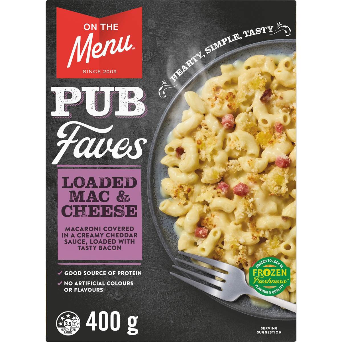 On The Menu Loaded Mac & Cheese 400g