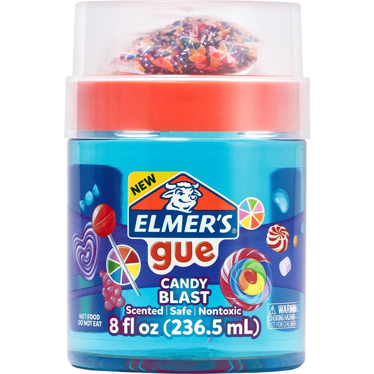 Elmer's Gue With Candy Blast Mix In's Premade Slime