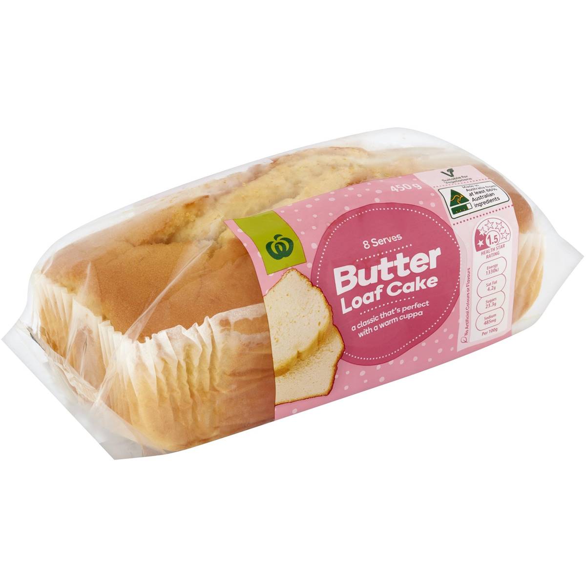 Calories in Woolworths Butter Cake calcount