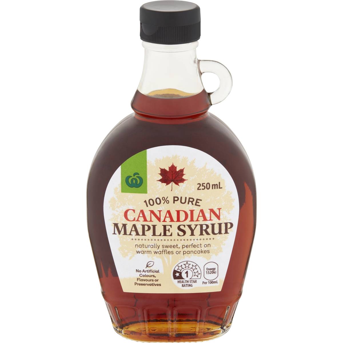 Calories in Woolworths 100% Canadian Maple Syrup
