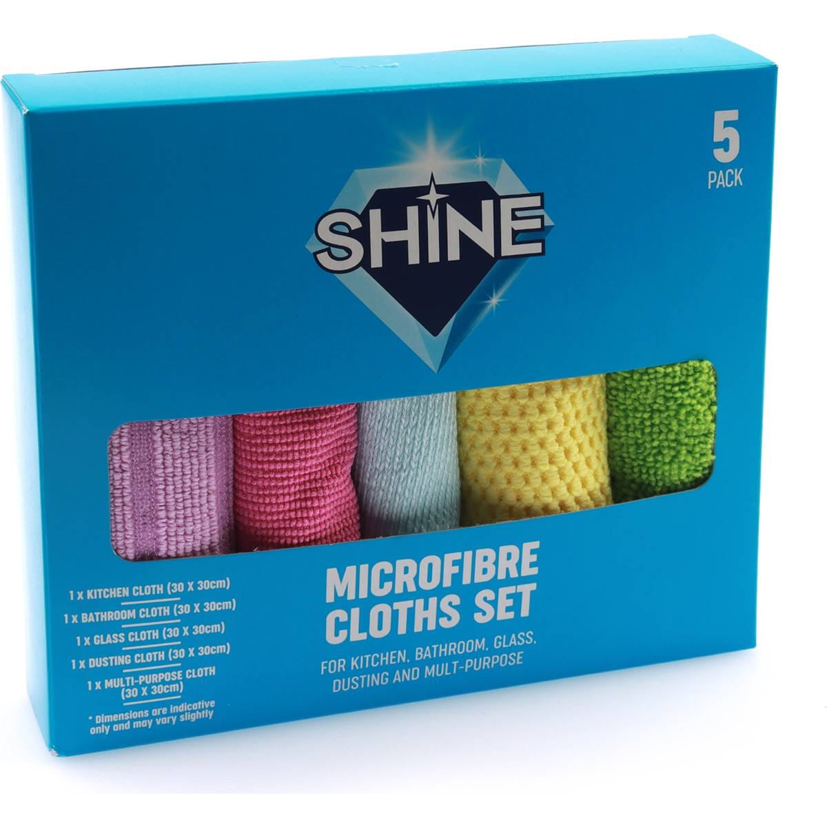 Shine Microfibre Cloth Set
