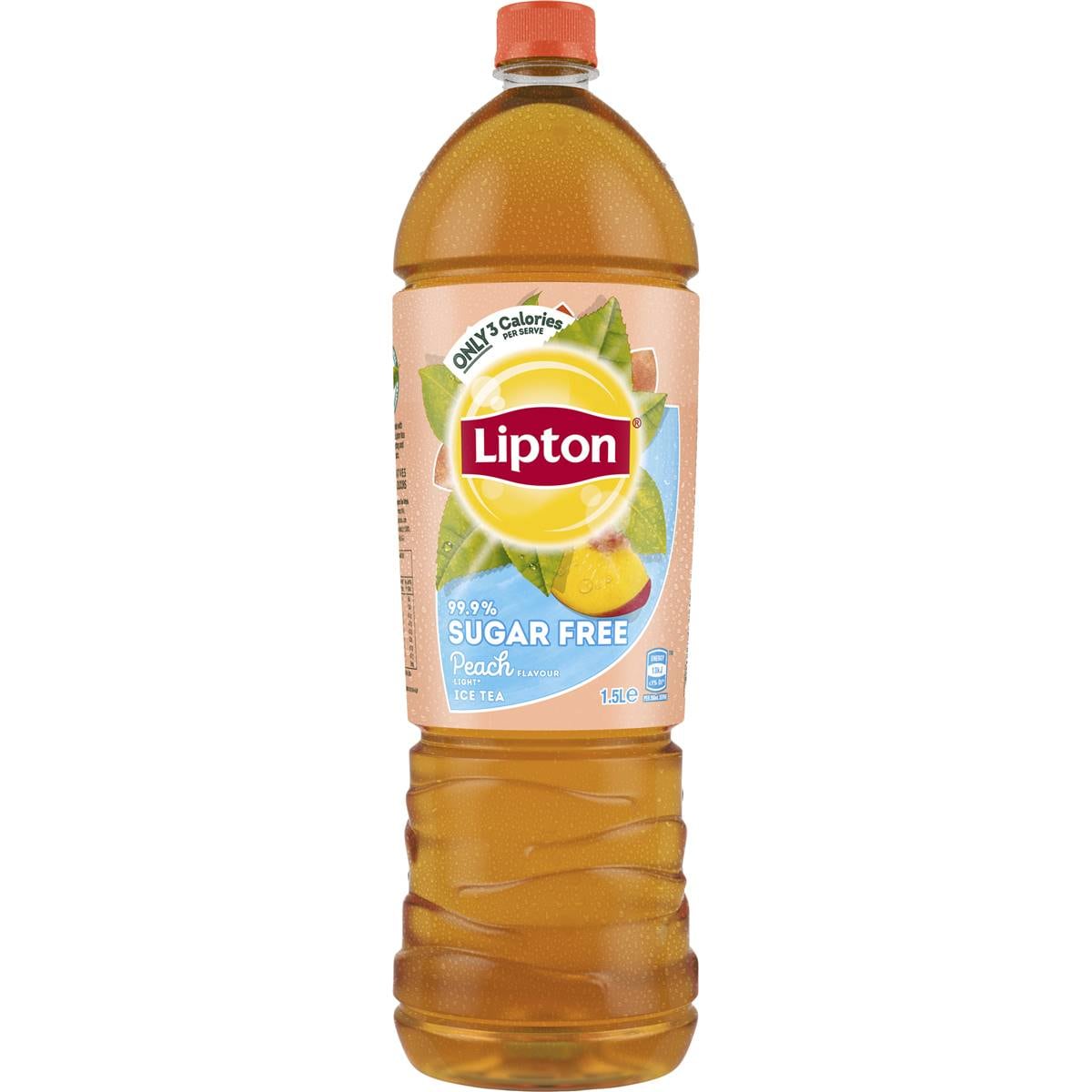 Calories in Lipton Ice Tea Light Peach calcount