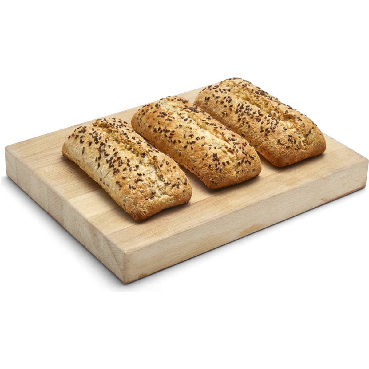 Woolworths Soy & Linseed Panini Rolls