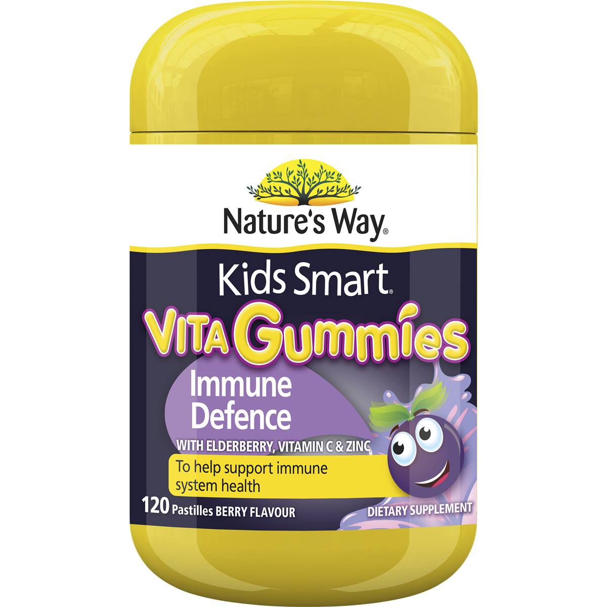 Nature's Way Kids Smart Vita Gummies Immune Support 120 pack
