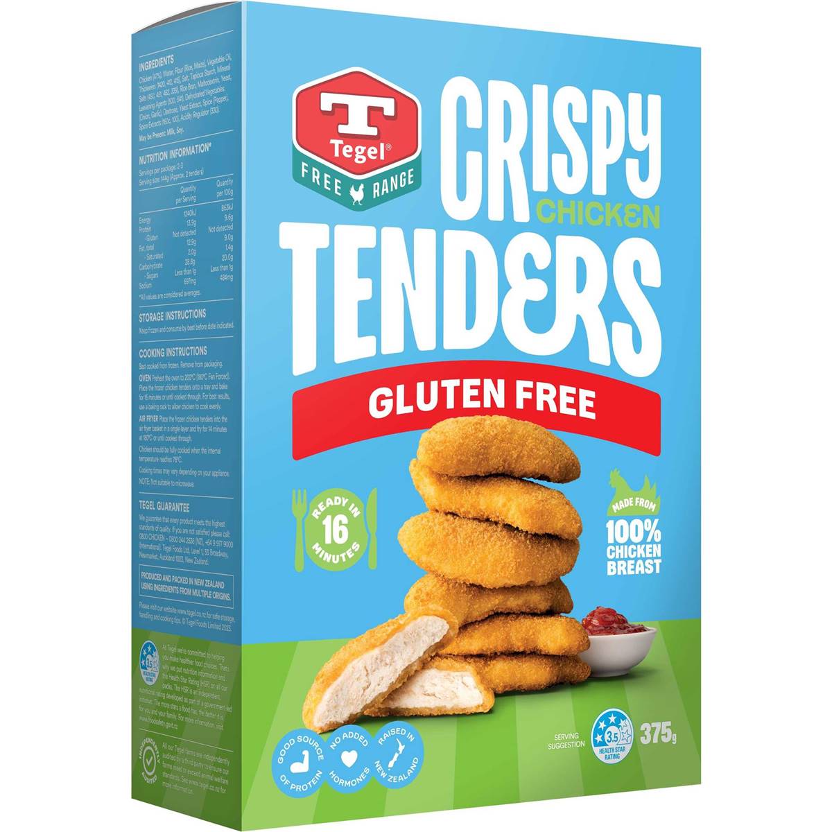 Tegel Gluten Free Crispy Chicken Tenders