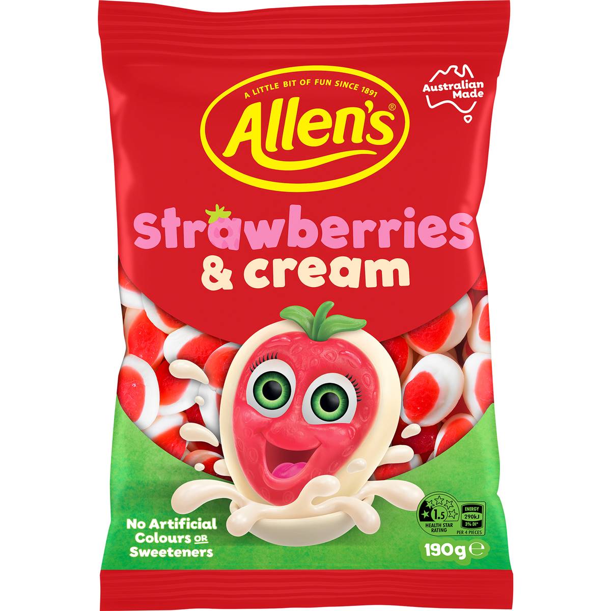 Calories in Allen's Jelly Beans Lollies Bag calcount