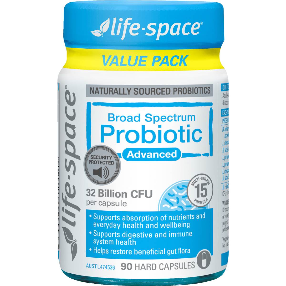 Life-Space Broad Spectrum Probiotic Capsules 90 pack