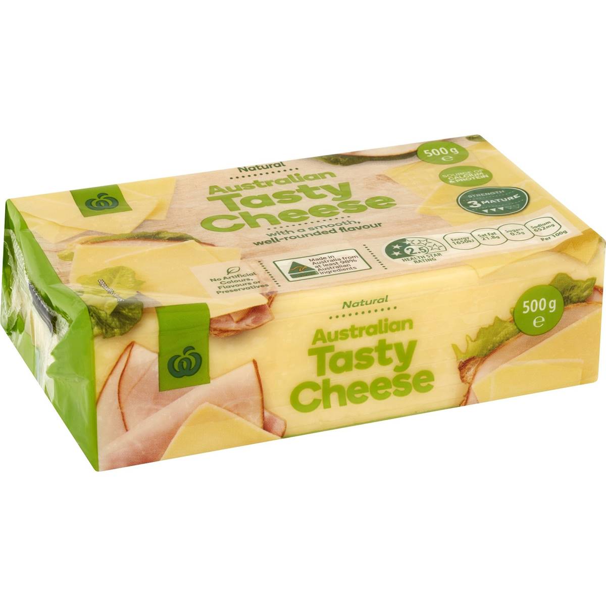 Woolworths Tasty Cheese Block