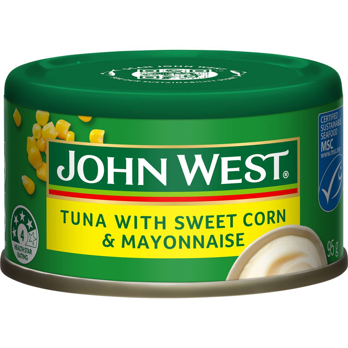Calories in John West Tuna Sweet Corn & Mayonnaise calcount