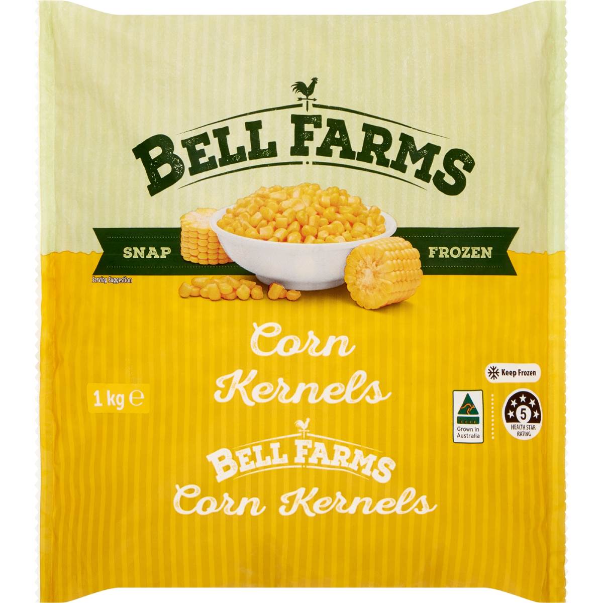 Bell Farms Corn Kernels Snap Frozen