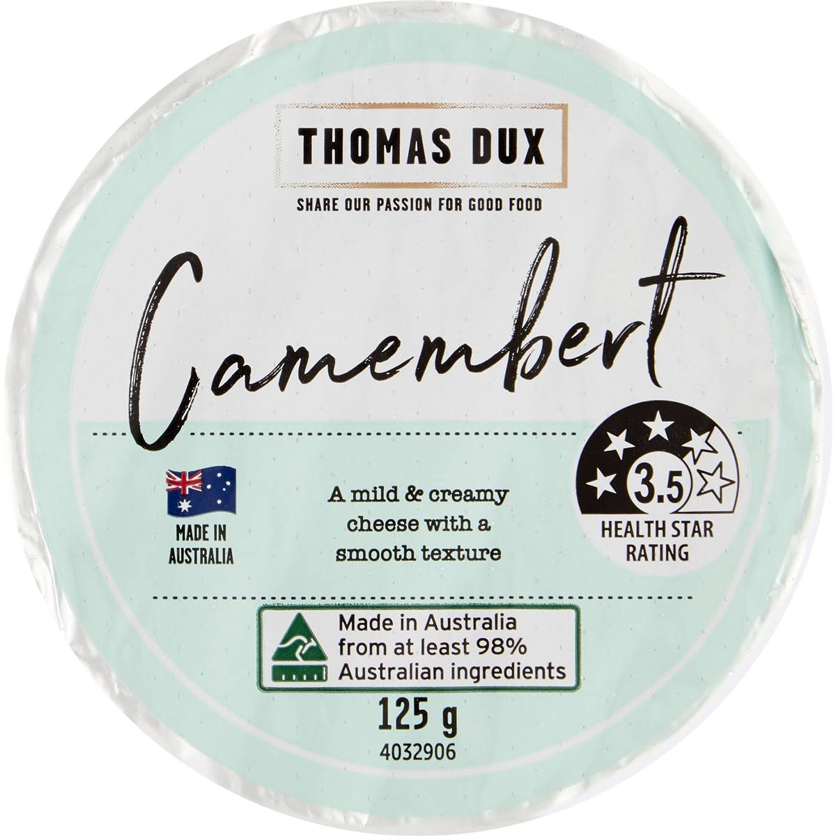 Thomas Dux Camembert Cheese