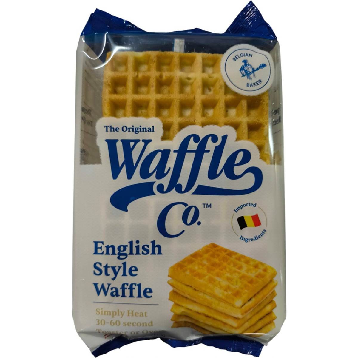 Calories in Original Waffle Co Waffles English Style calcount