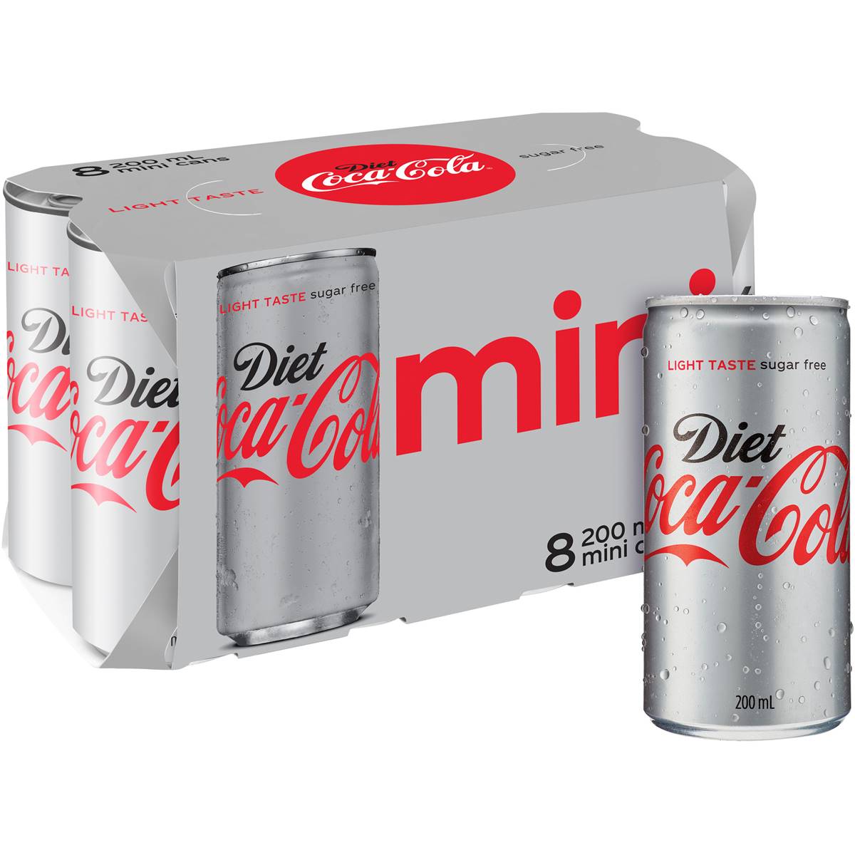 Calories in Coca-cola Diet Mini Cans calcount
