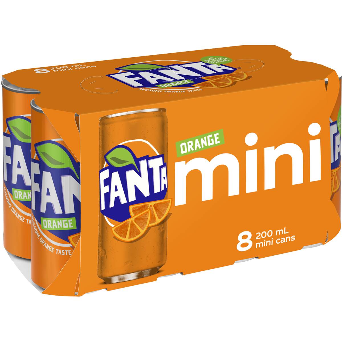 Calories in Fanta Orange Mini Can calcount