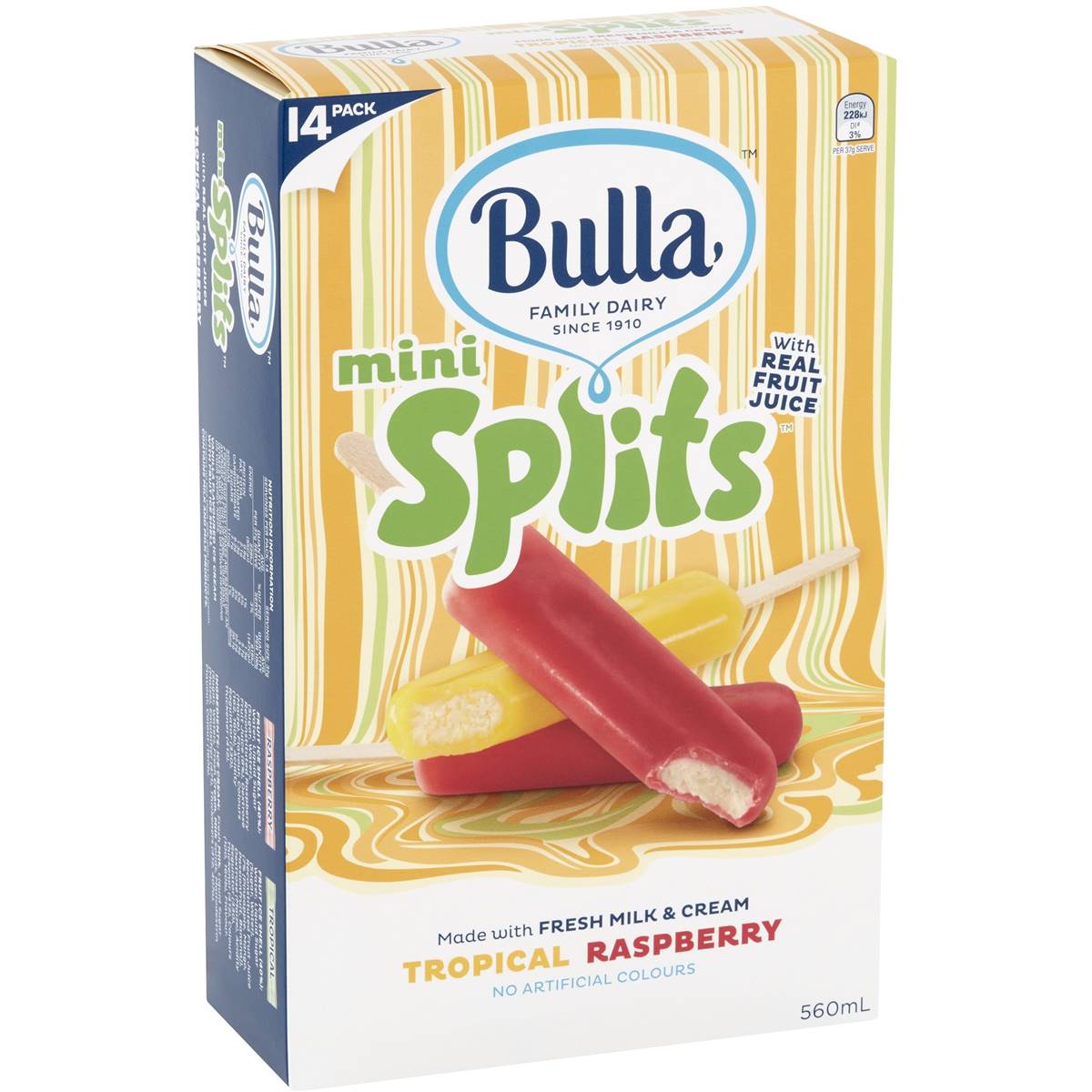 Bulla Mini Splits Tropical & Raspberry