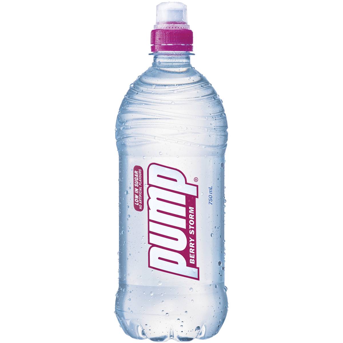 Calories in Pump Flavoured Water Berry Bottle