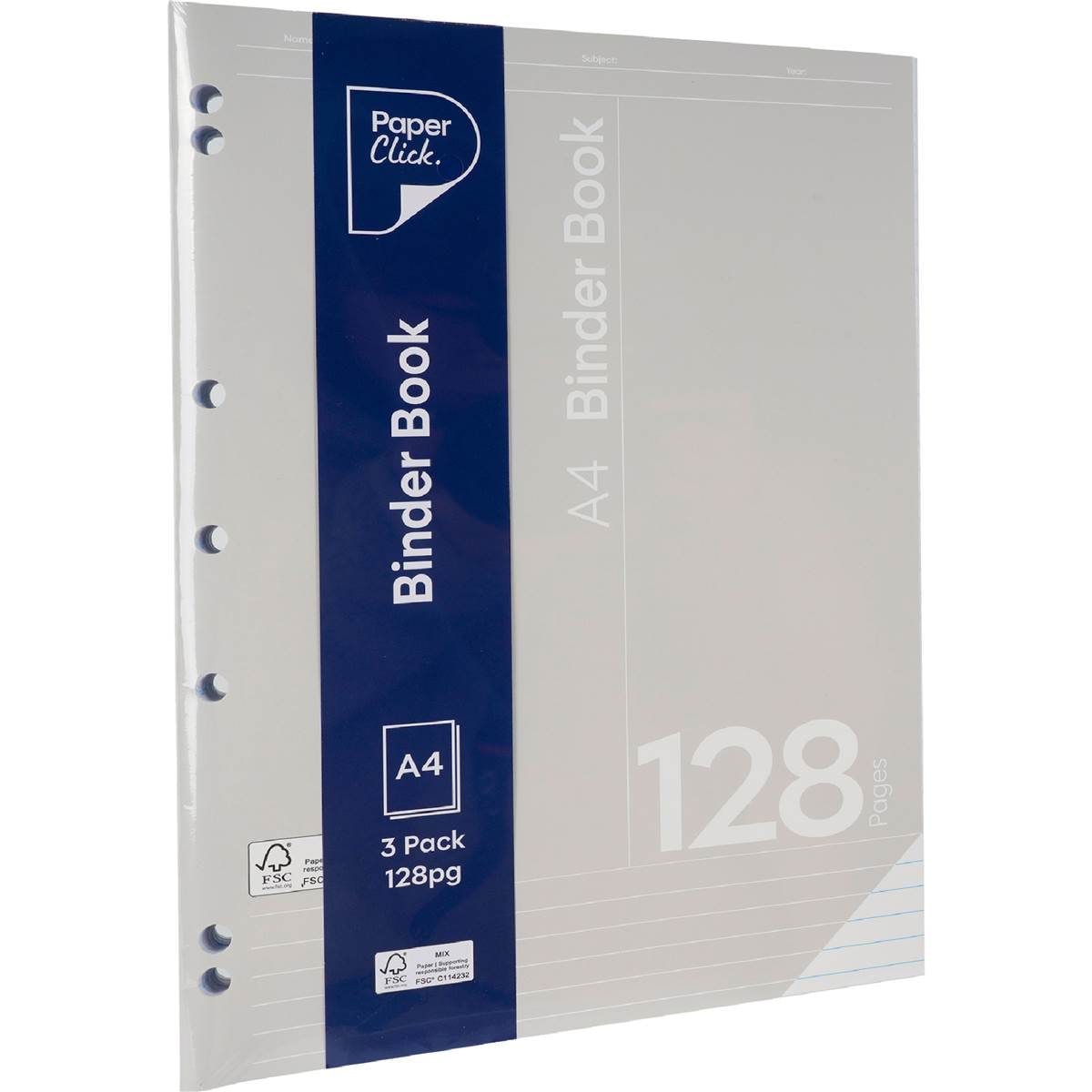 Woolworths Binder Folder A4 128 Pages