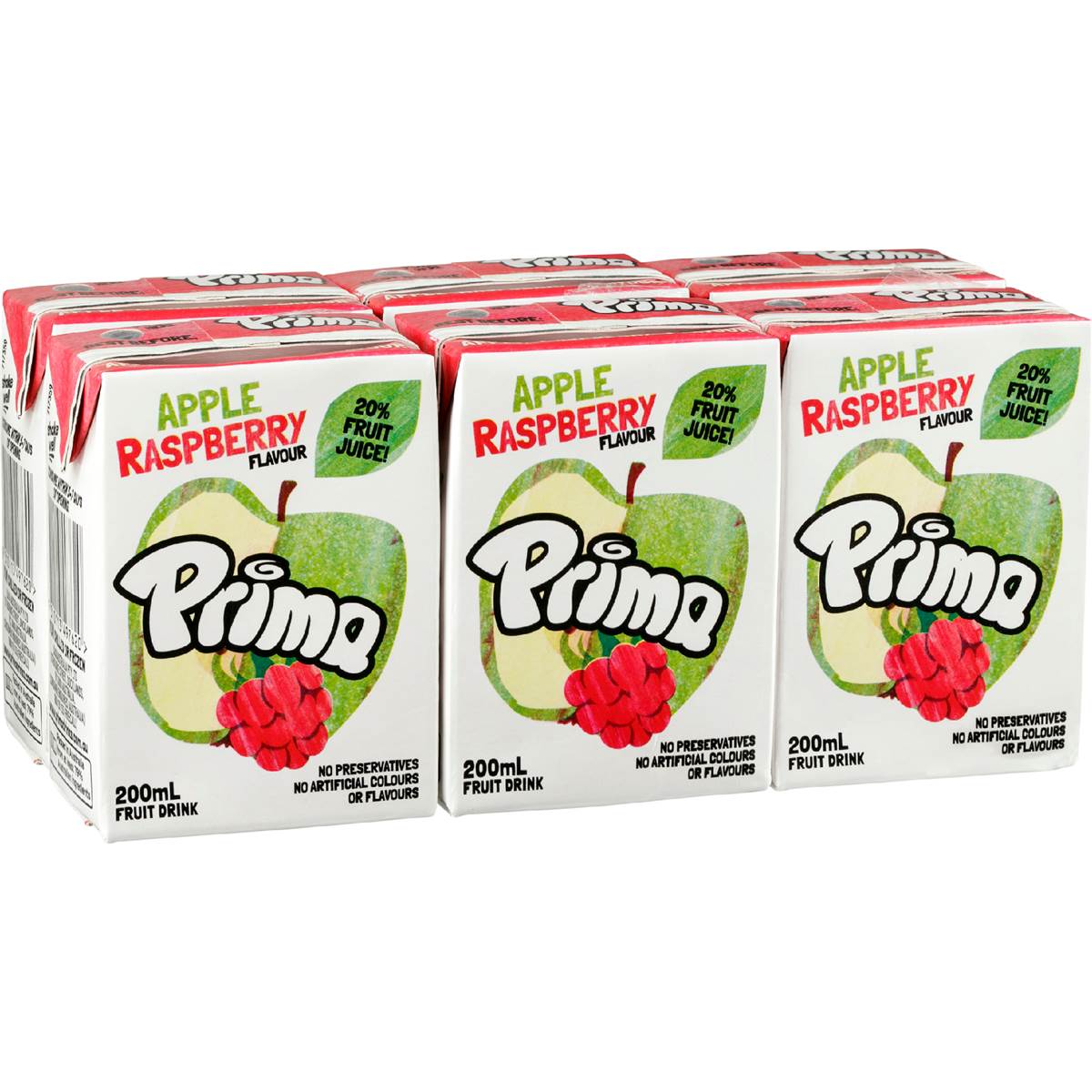 Prima Apple & Raspberry Fruit Drink Poppers