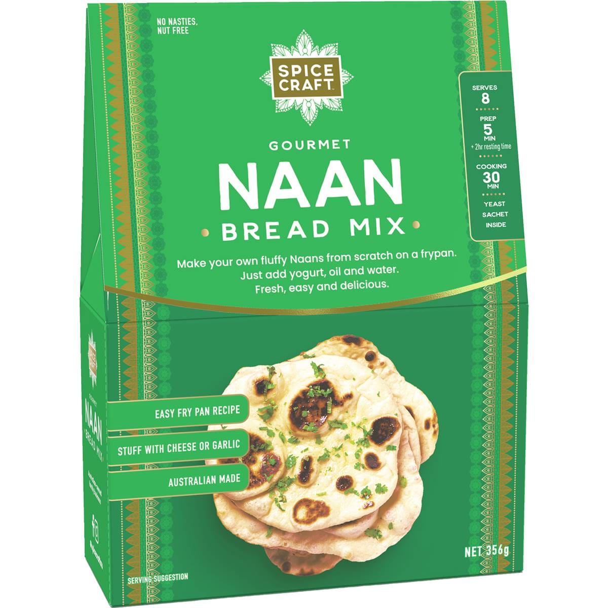Spicecraft Gourmet Naan Bread Mix