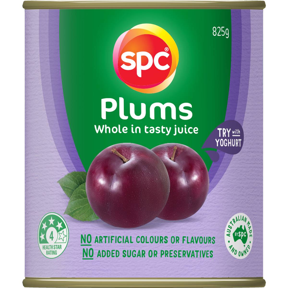 SPC Plums In Juice