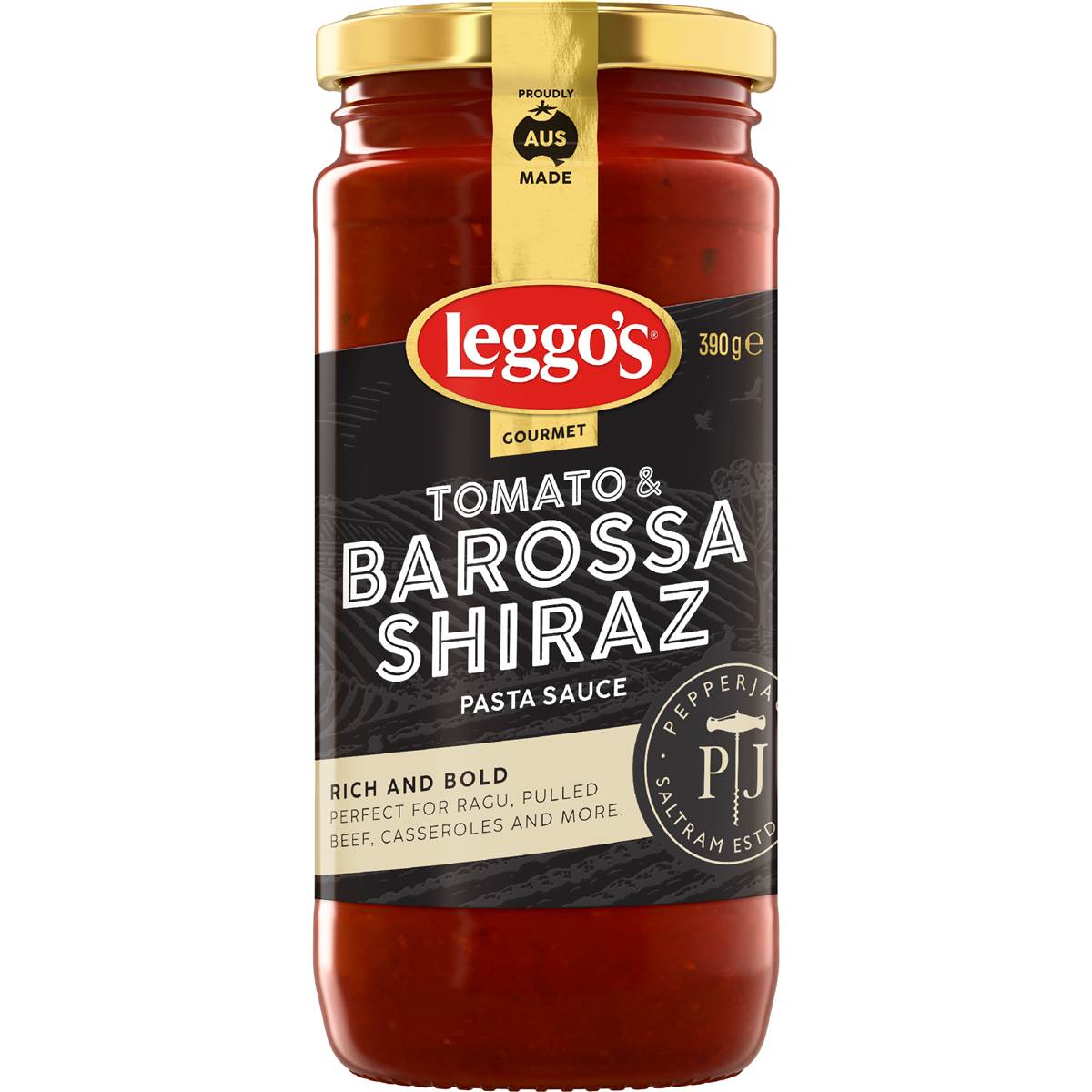 Leggo's Gourmet Tomato & Pepperjack Shiraz Pasta Sauce 390g