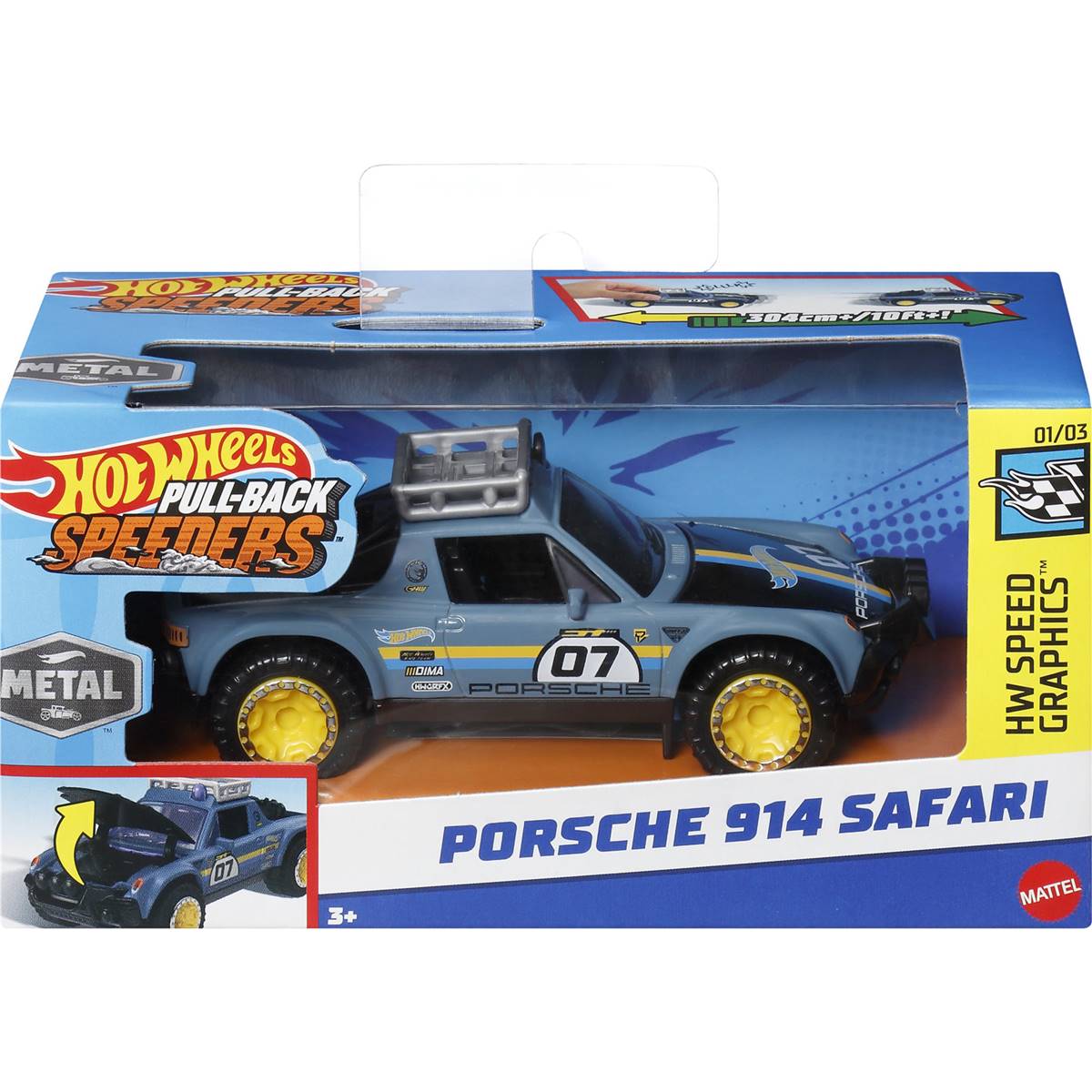Hot Wheels Pull Back Speeders Assorted