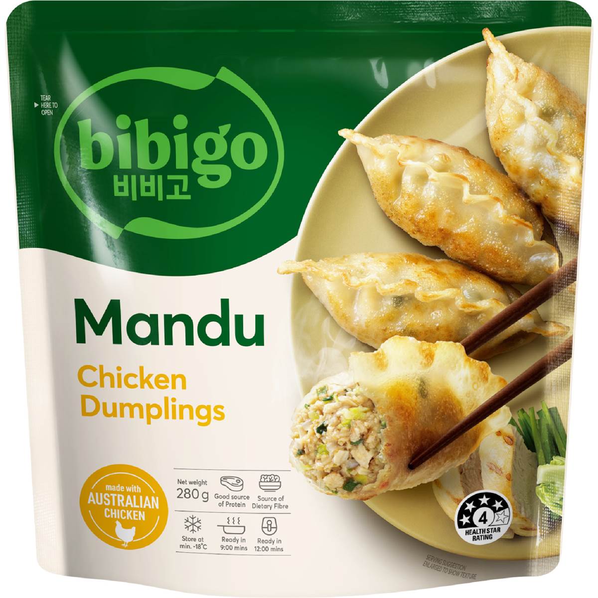 Bibigo Mandu Chicken Dumplings 280g – Woolworths