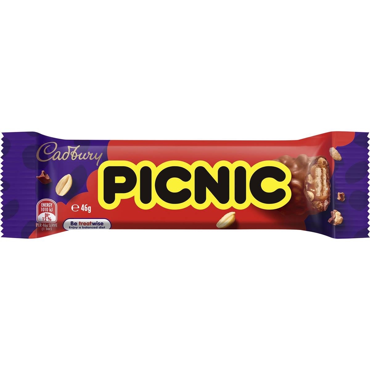 Cadbury Picnic Milk Chocolate Bar 46g
