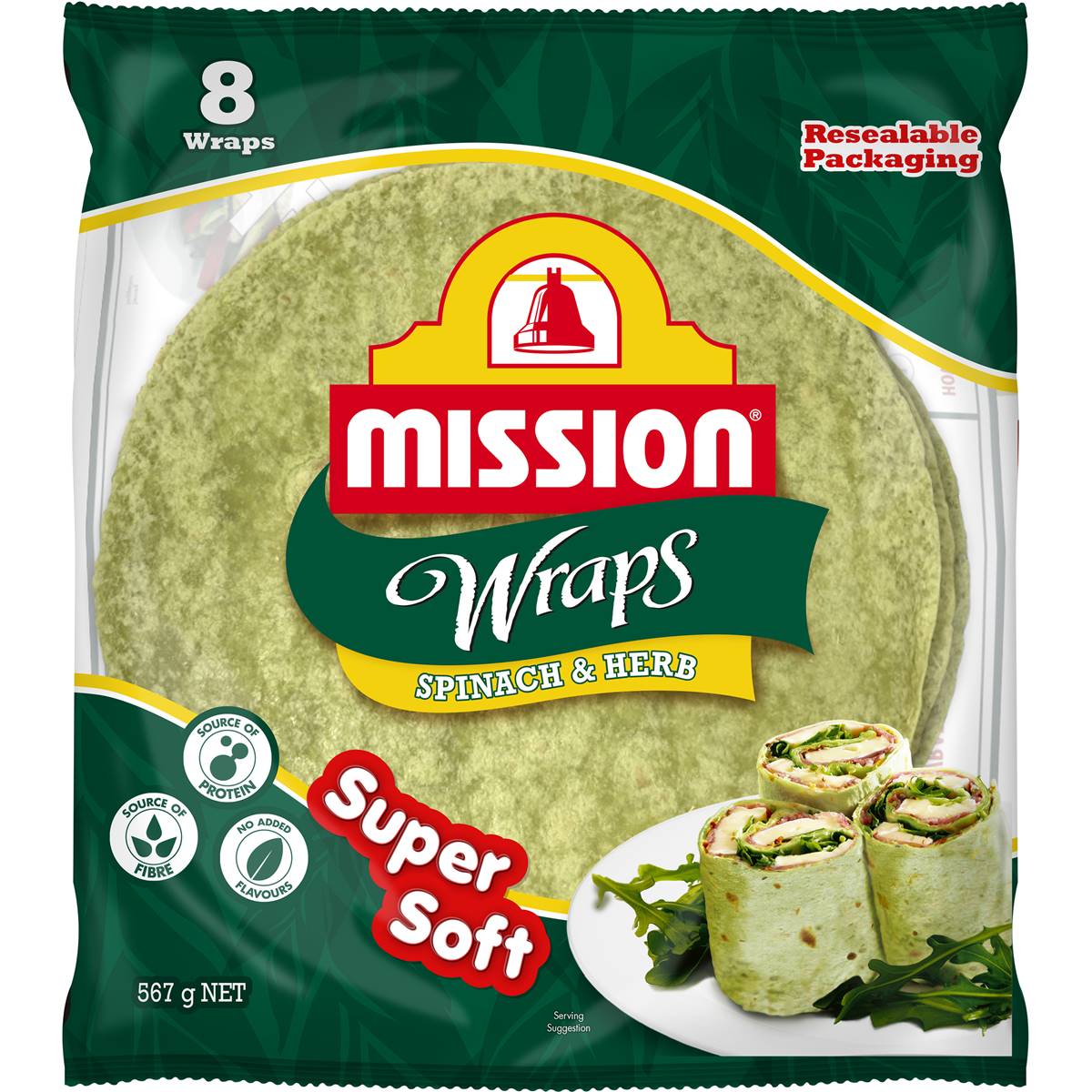 calories-in-mission-wraps-spinach-herb-calcount