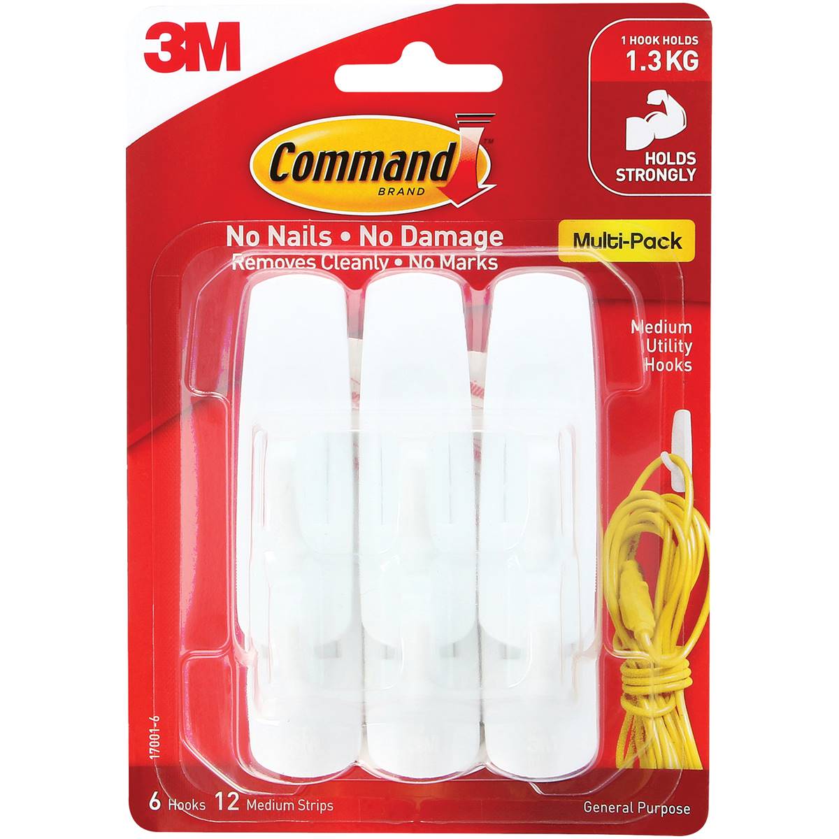3M Command Medium Hooks Value