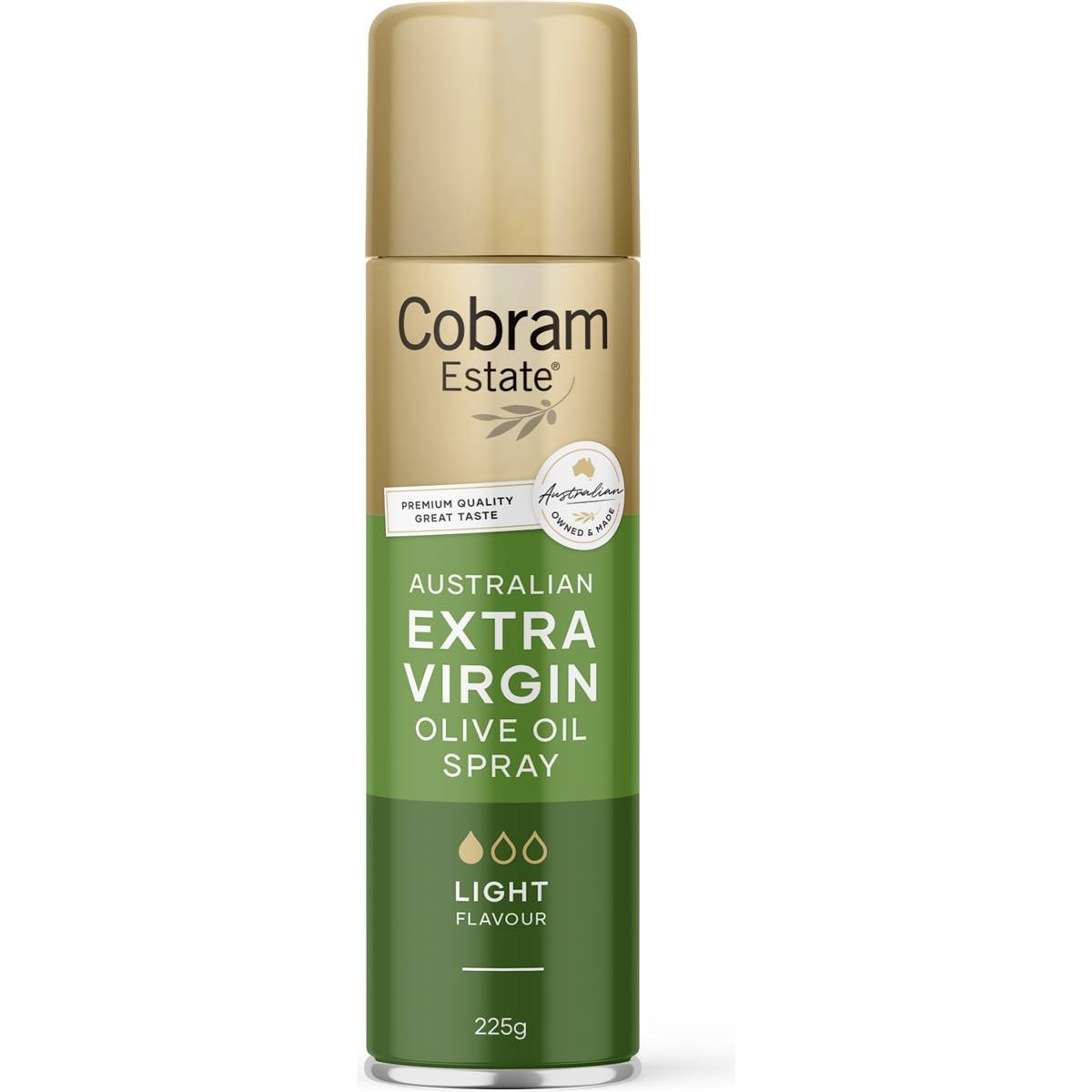 Calories in Cobram Estate Extra Light & Delicate Olive Oil Spray