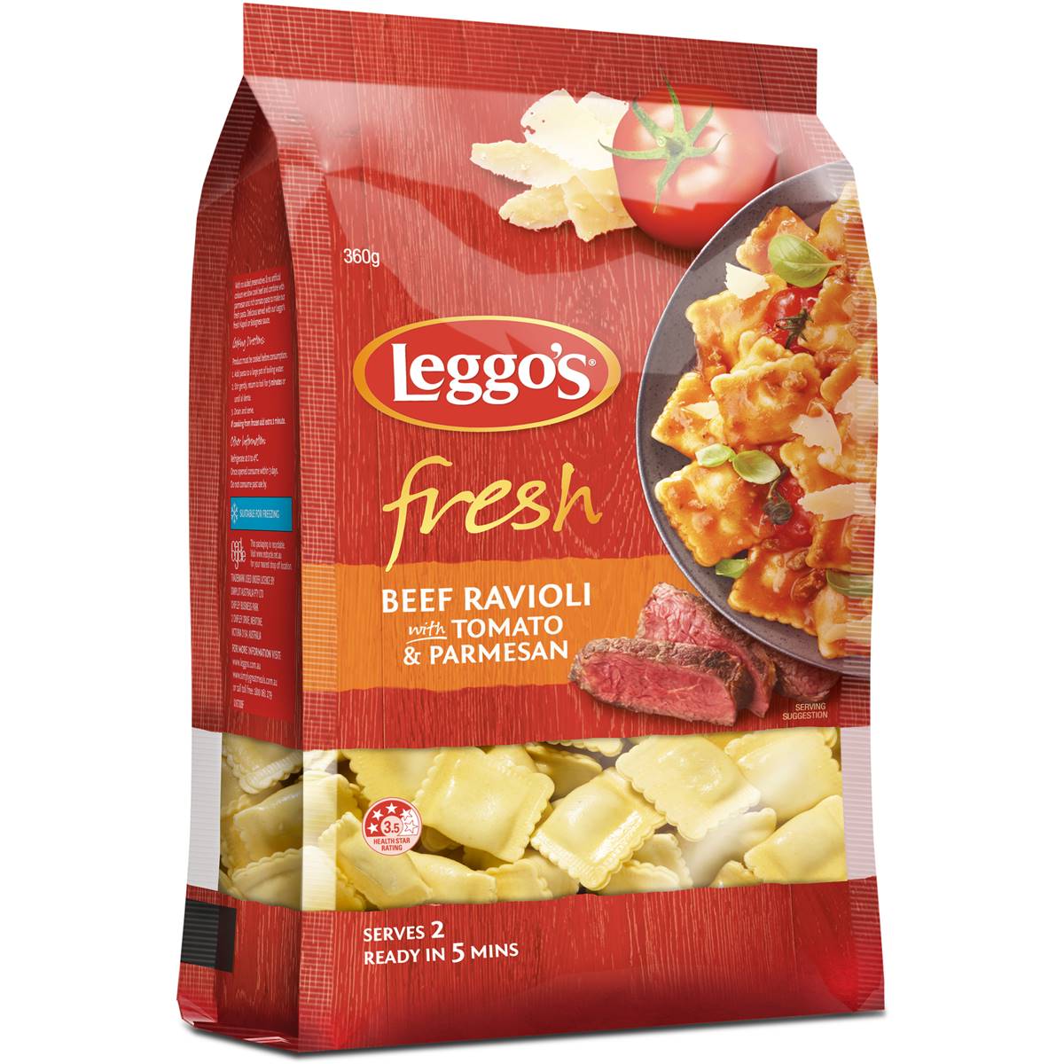 Leggo's Ravioli Beef Tomato & Parmesan