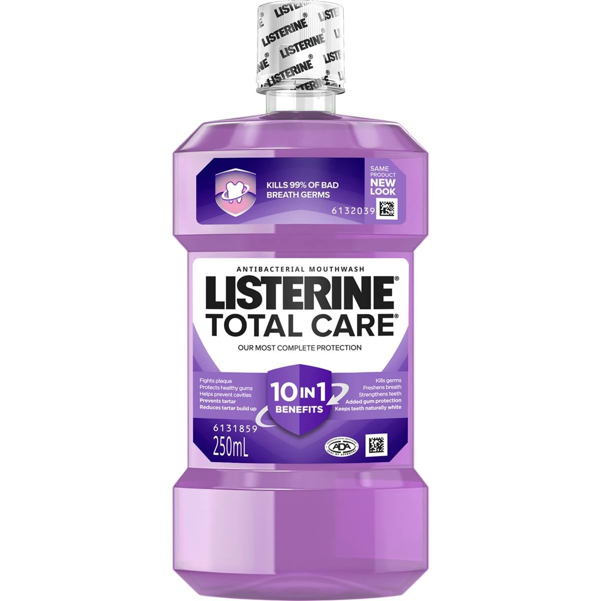 Listerine Total Care Antibacterial Mouthwash 250mL