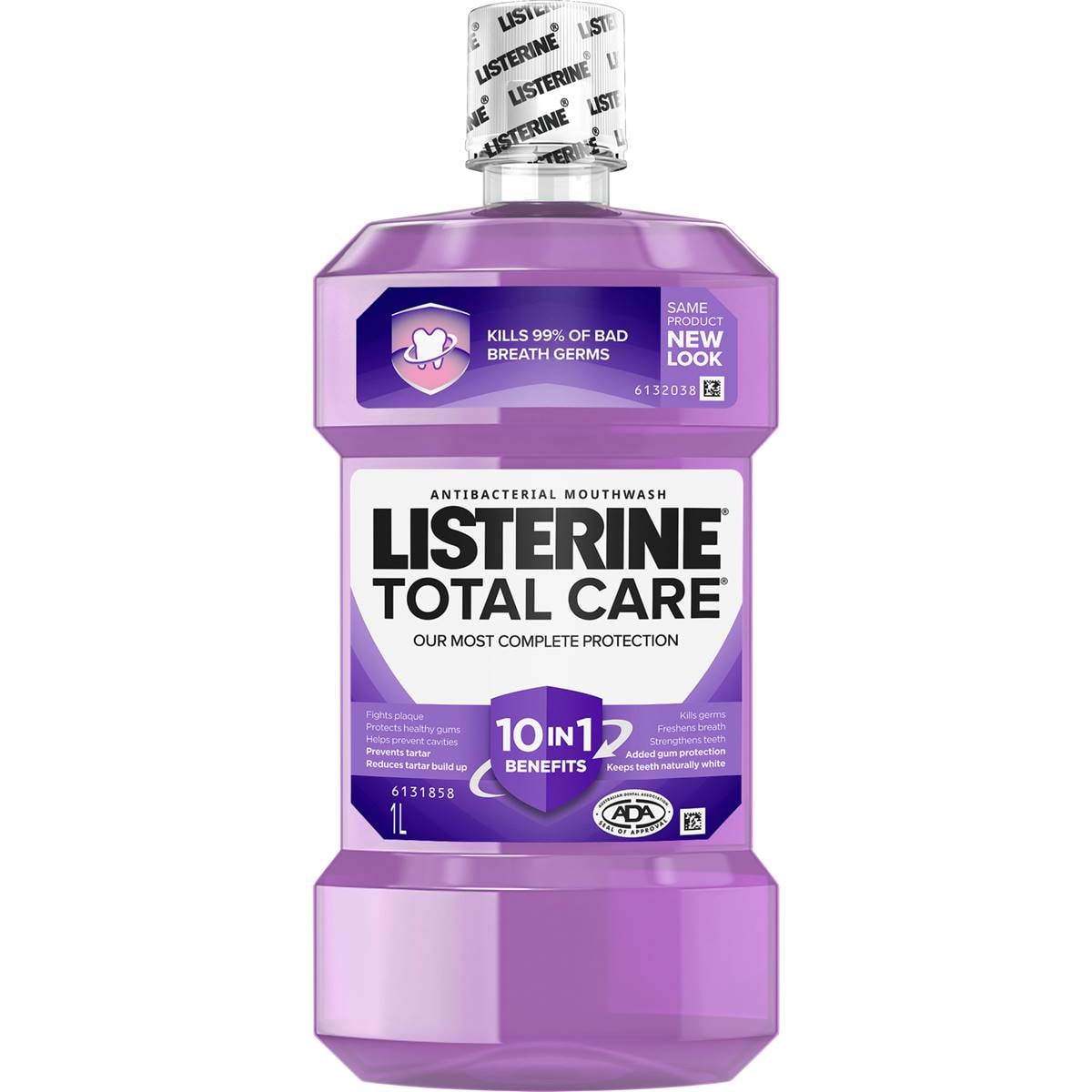 Listerine Total Care Antibacterial Mouthwash 1L