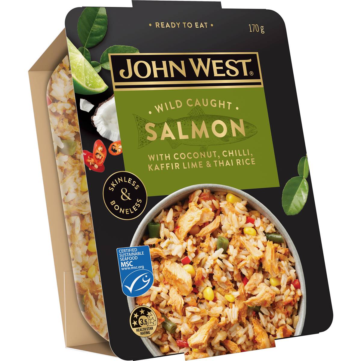 Calories in John West Protein+ Bowl Corn Chilli RKB calcount