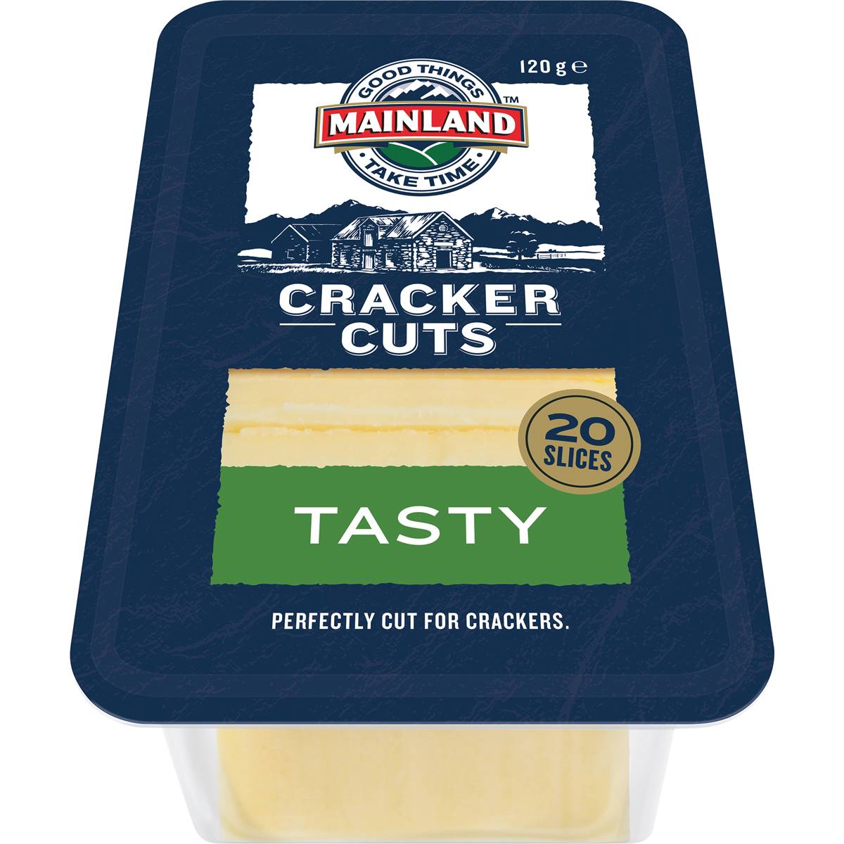 Mainland Cracker Cuts Tasty Cheese Snacks 120g