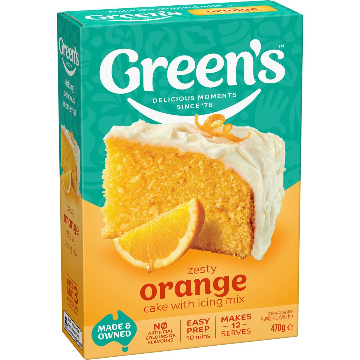 Green's Traditional Orange Cake Mix
