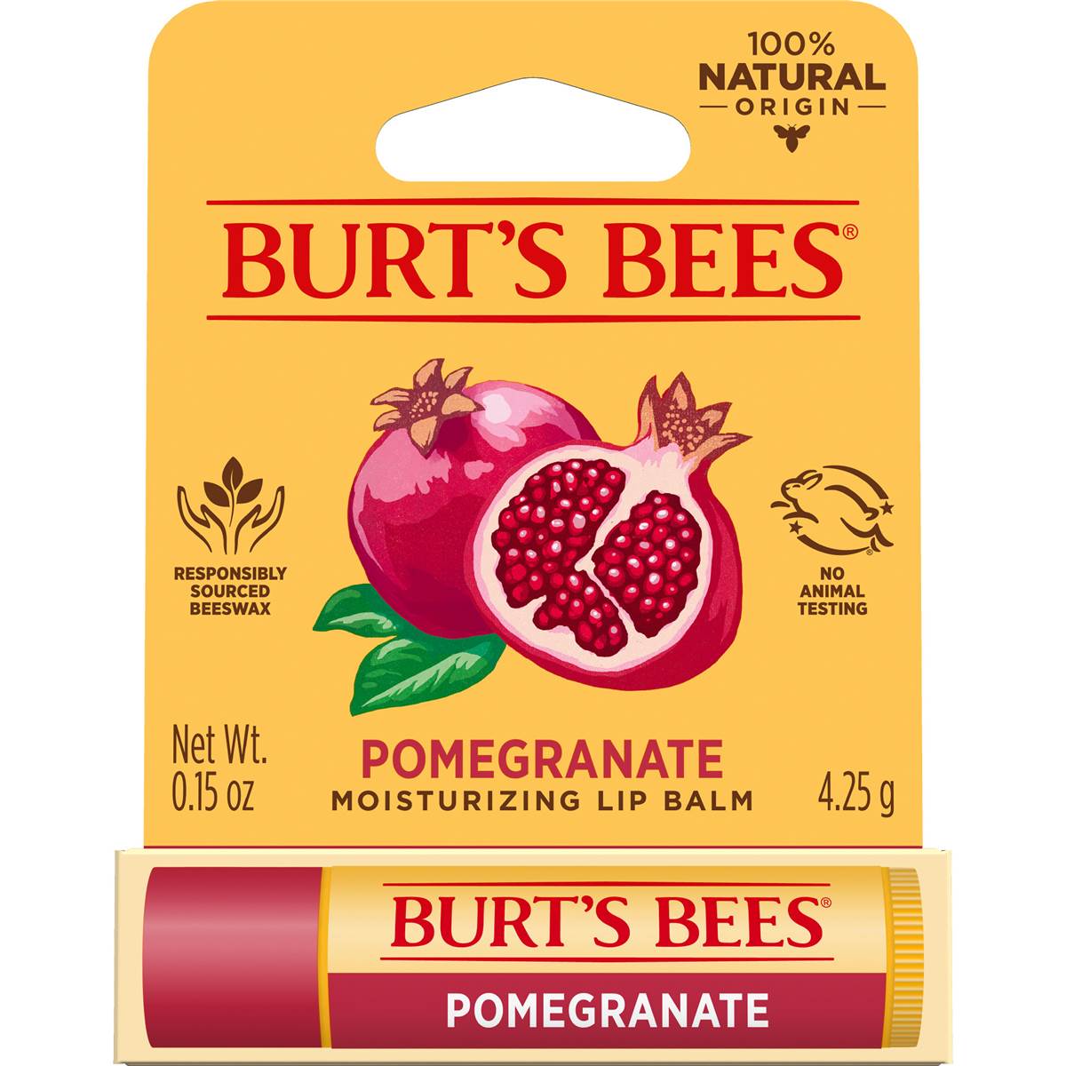 Burt's Bees Pomegranate Lip Balm