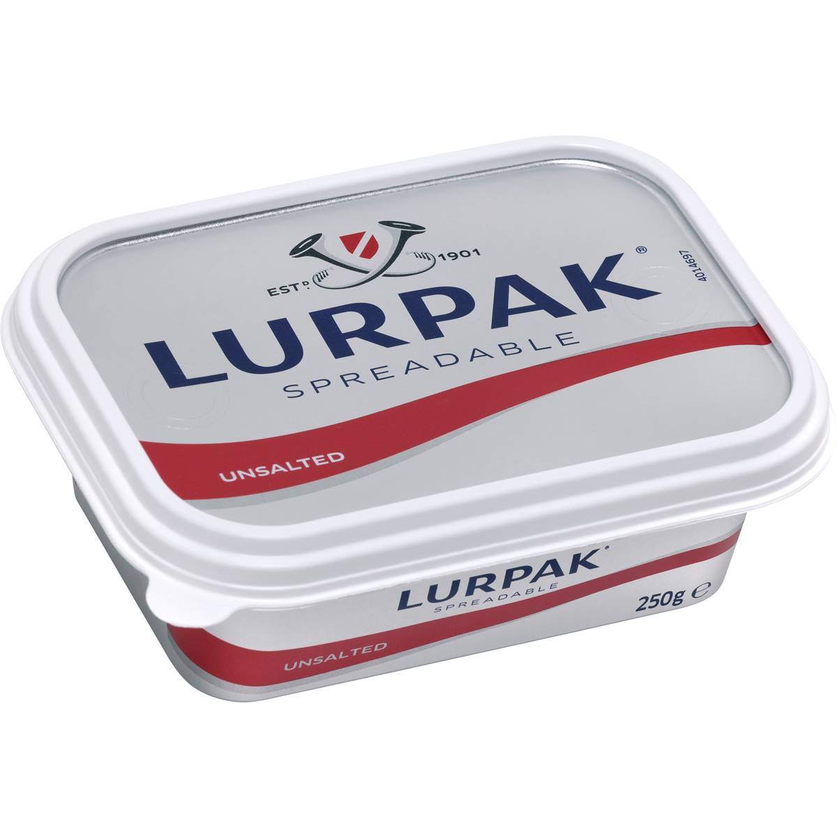 Calories in Lurpak Spreadable Unsalted Butter Unsalted Blend
